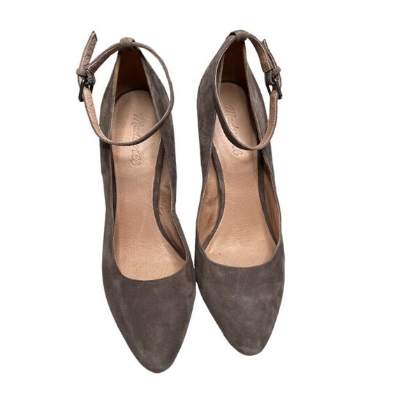 Madewell Cara Ankle-Strap Heel in Wild Boar - Picture 5 of 13